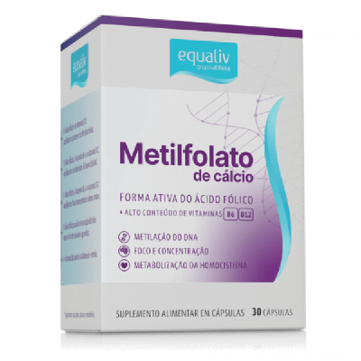 Equaliv Metilfolato Calcio 30 Capsulas